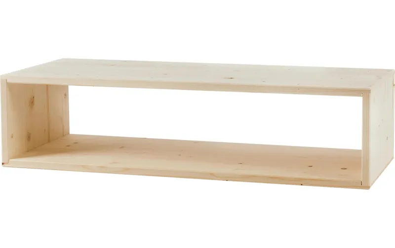 Holz Zollhaus Regal Lotti 20 x 80 x 30 cm, naturale