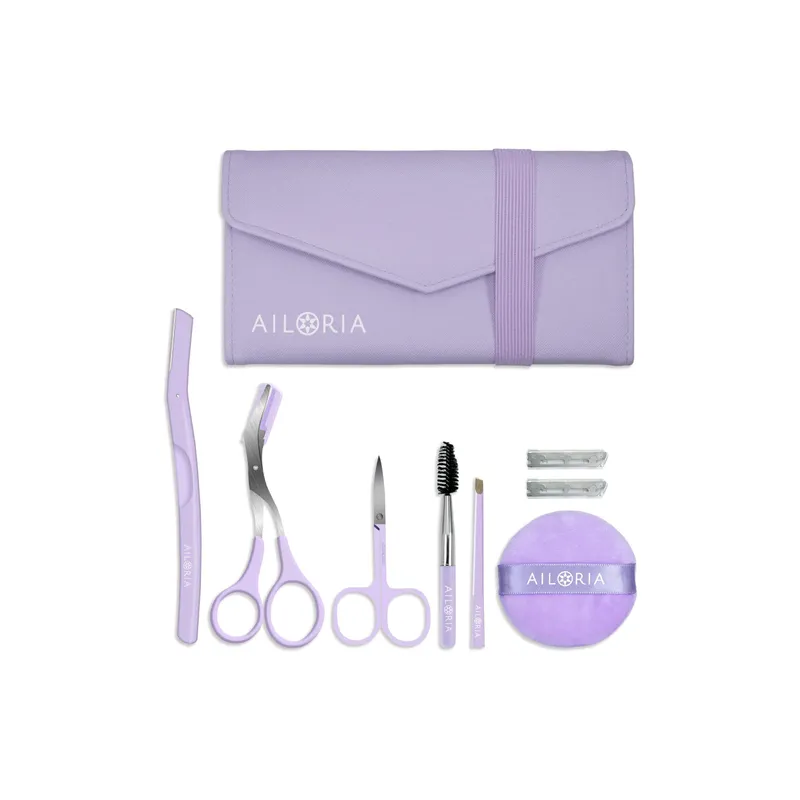 Ailoria Augenbrauen- und Gesichtspflege-Set Visagique Dreamy Lilac