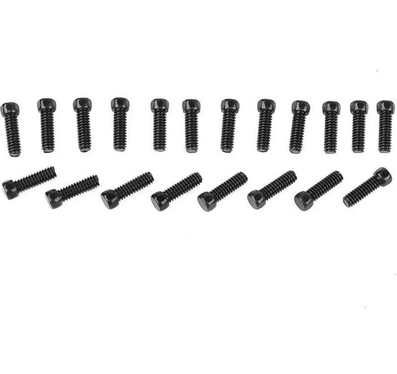 RC4WD Scale Hex Head Bolts M2 x 6 mm nero
