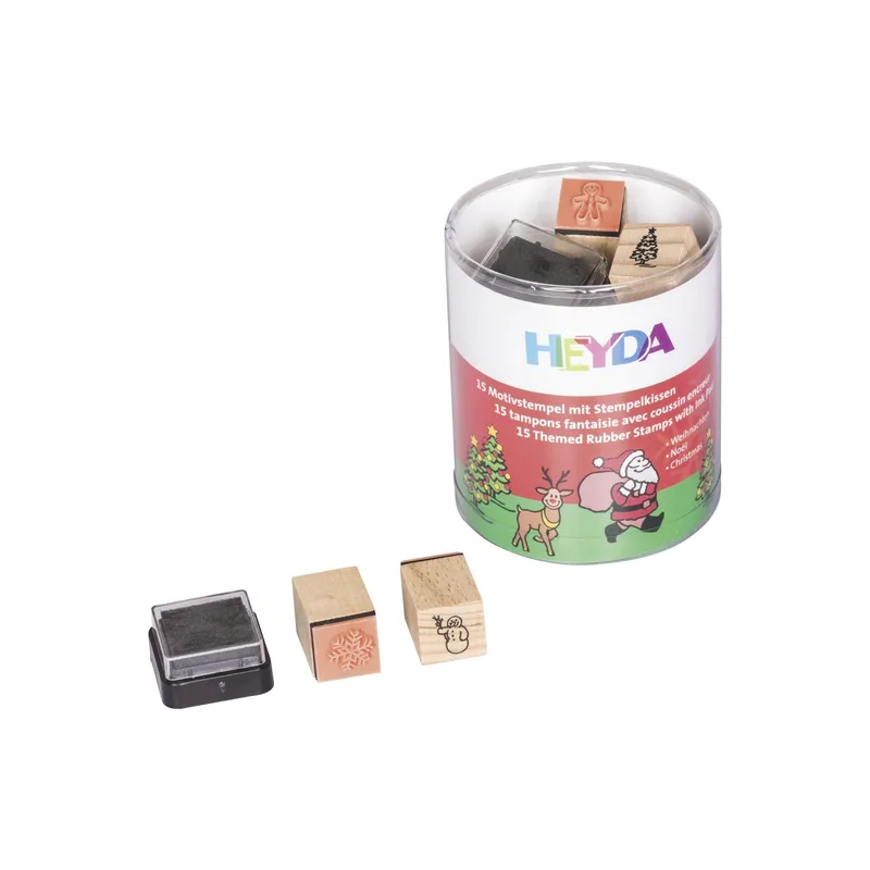 Ensemble de tampons Heyda Noël