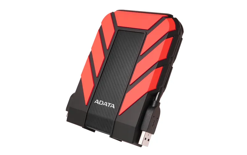 ADATA Externe Festplatte AHD710P 1 TB, rouge/noir