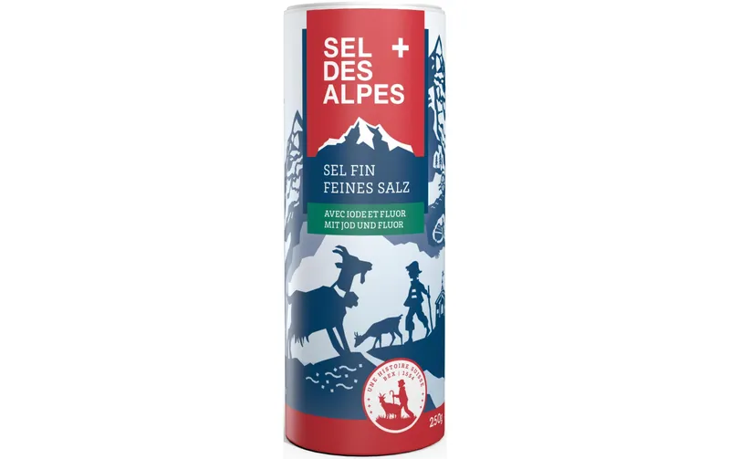 Schweizer Salinen Gewürz Sel du Alpes fein 250 g