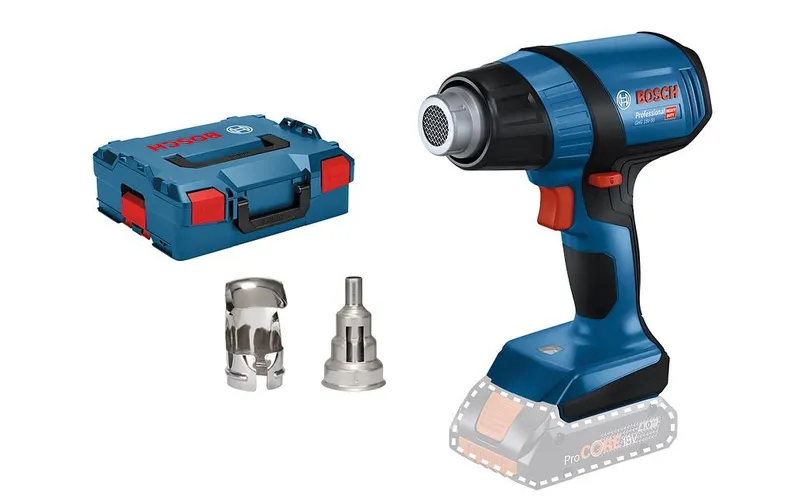 Bosch Professional Akku-Heissluftgebläse GHG 18V-50 Solo, L-Boxx
