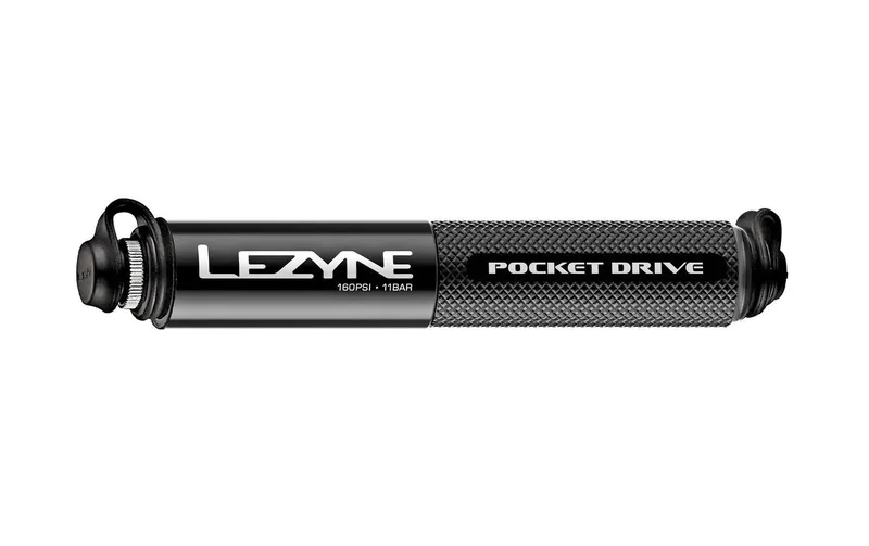 Lezyne Minipumpe Pocket Drive Black
