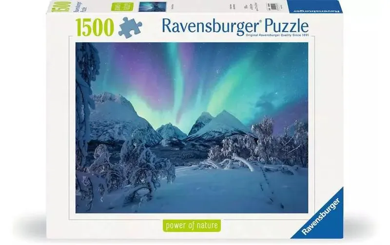 Ravensburger Puzzle Wenn the Nordlichter tanzen 1500 Teile