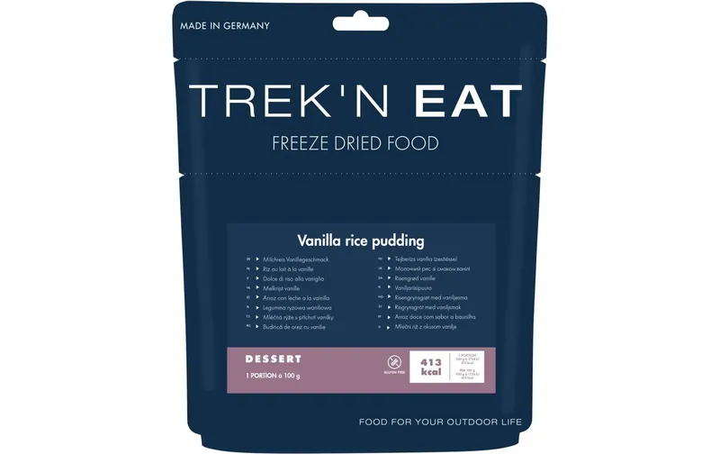 Trek 'N Eat Dessert Milchreis avec Vanillegeschmack