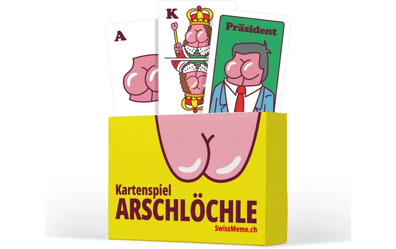 Swissmeme Kartenspiel "Arschlöchle"