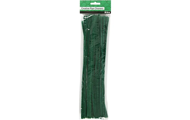 Creativ Company Chenilledraht 6 mm 50 pieces, green