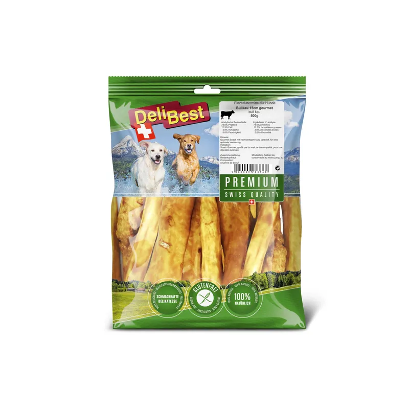 DeliBest Delibest Premium Bull Kau 15 cm gourmet 500 g