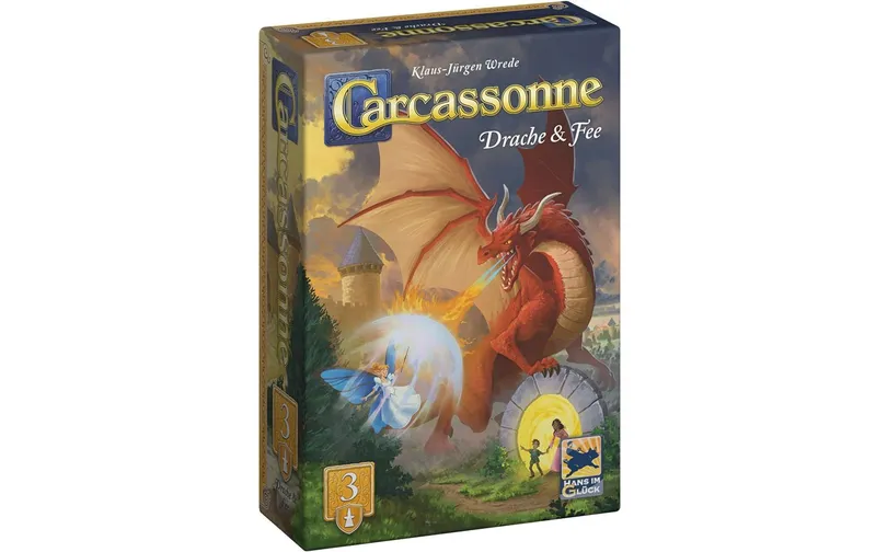 Hans im Glück Familienspiel Carcassonne Drache e Fee (d)