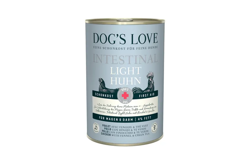 Dog's Love Nassfutter DOC Schonkost mit Huhn, 400 g