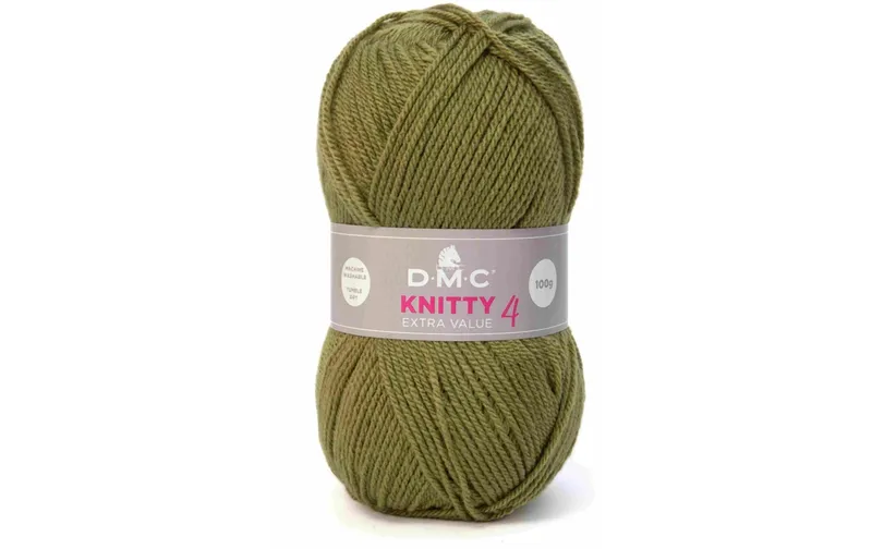 DMC Wolle Knitty 4 Mini Moosgrün