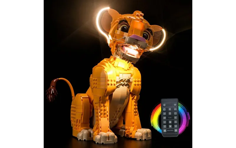 BrickBling LED-Licht-Set for LEGO® 43247 Simba König der Löwen