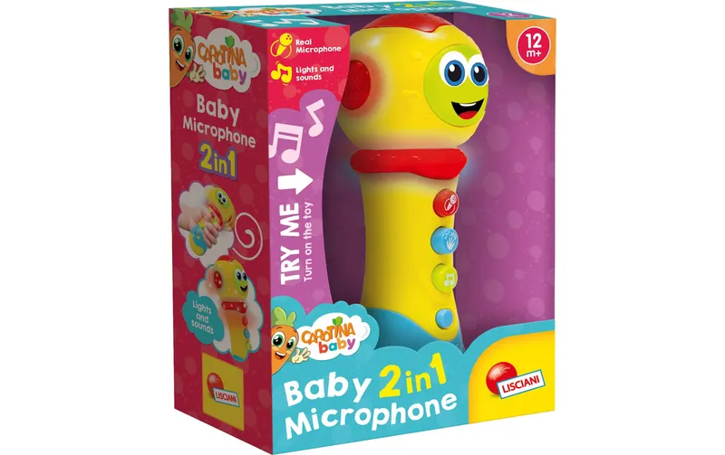 Lisciani Carotina Baby Mikrofon 2 in 1