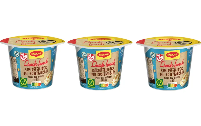 Maggi Quick Lunch Kartoffelstock avec Röstzwiebeln 3 x 56 g