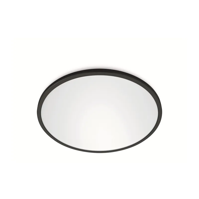 WiZ Superslim Tunable White Deckenleuchte 3800 lm Schwarz