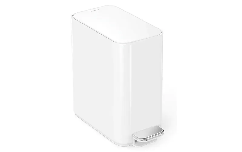 Simplehuman Treteimer 5 l, blanc