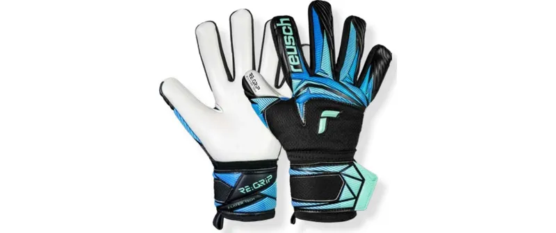reusch Attrakt RE:GRIP NC Junior Grösse: 5, noir/Ocean light