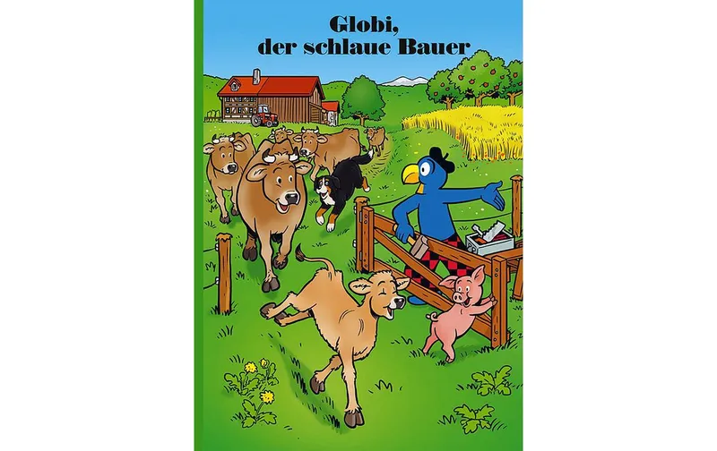 Globi Verlag Bilderbuch Globi, il schlaue Bauer