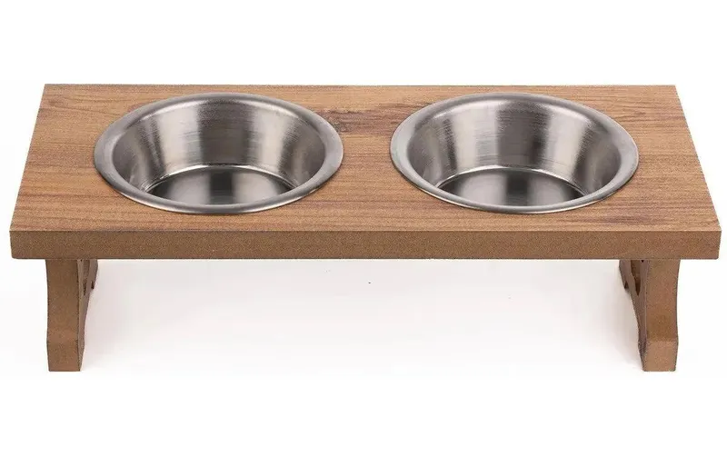 Paws & Whiskers Futterbar mit Näpfe Apvm11