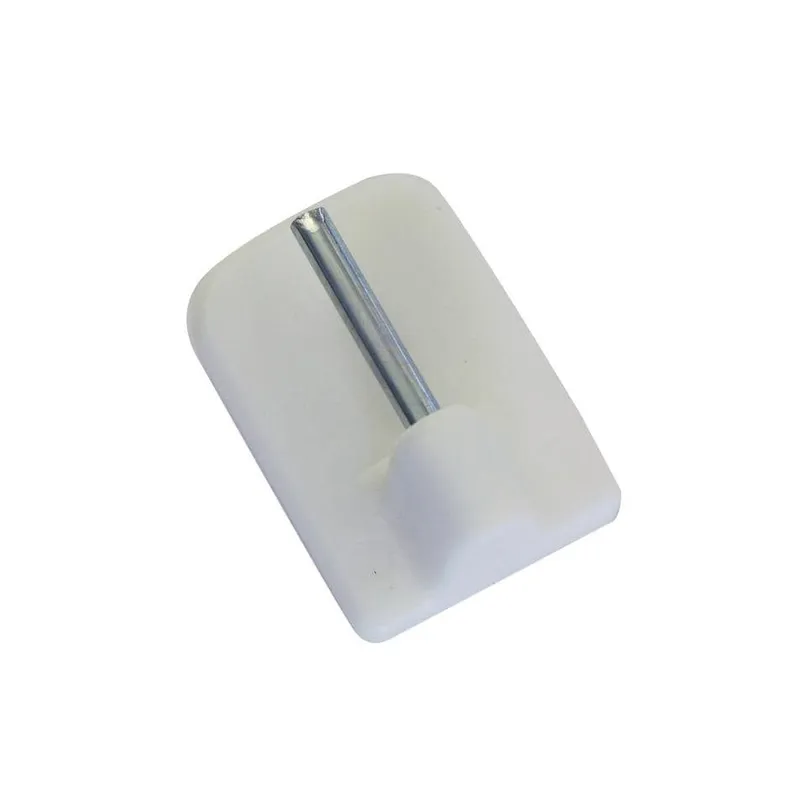 Gardinia Haken zum kleben 4 pezzi, bianco