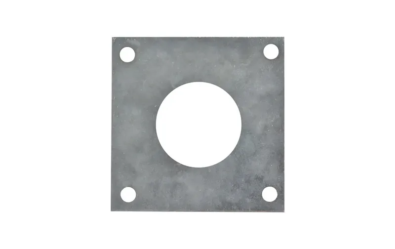 Esschert Design Schutzplatte Kohlmeise Metall Silber 7 x 7 cm