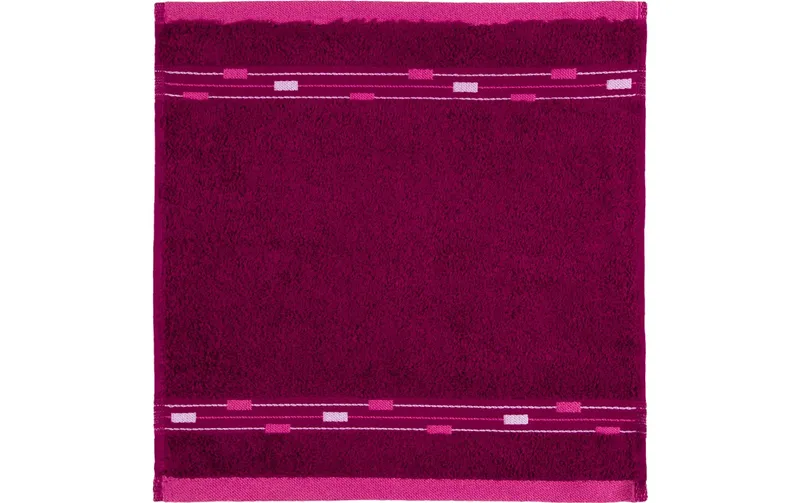 Frottana Waschlappen Magic 30 x 30 cm, Berry