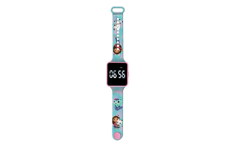Lexibook Gabbys Dollhouse LED Digital Watch blue