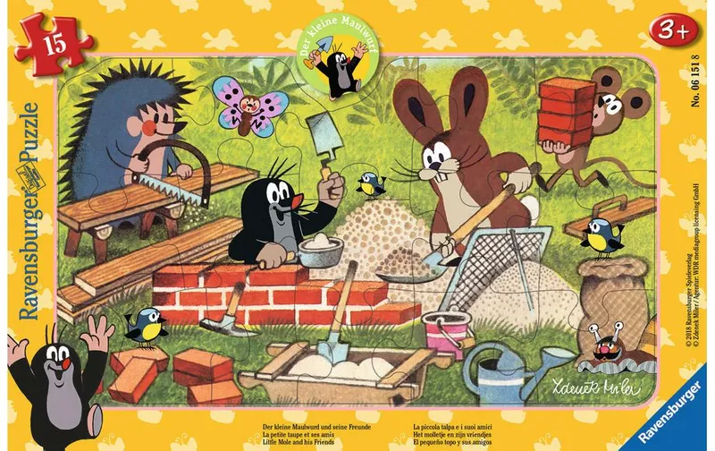 Ravensburger il kleine Maulwurf e seine Freunde