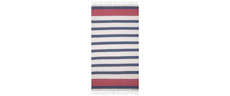 Haushaltsware Patriot Stripe Bio-Baumwolle Dobby-Struktur