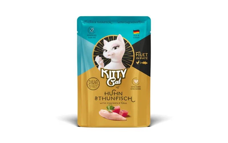 KITTY Cat KittyCat Filét Paté Pouch Huhn, Thunfisch 85 g