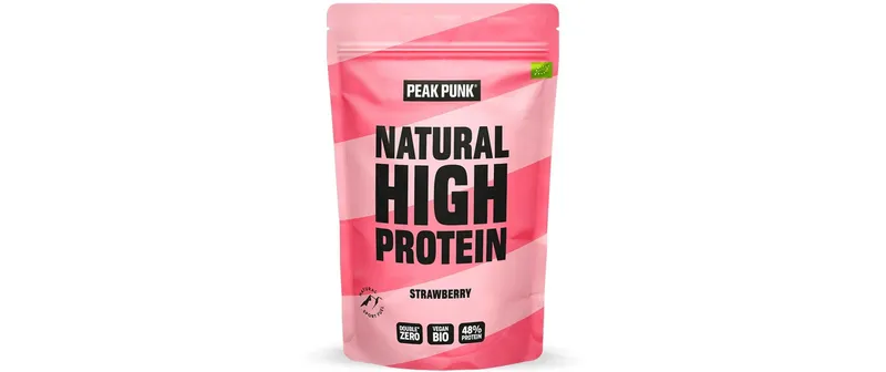 PEAK PUNK Bio High-Protein Shake Erdbeere 250 g