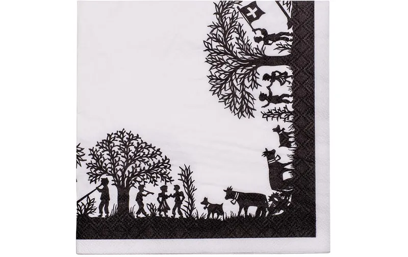 Kadastar Papierservietten «Bergchilbi» 33 cm x 33 cm, 20 pieces