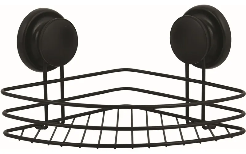 MSV Duschmittelhalter black matt