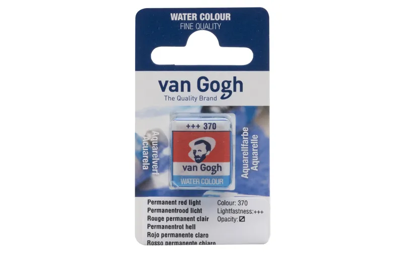 Van Gogh Aquarellfarbe 370 Permanentrot H, 1 pièces