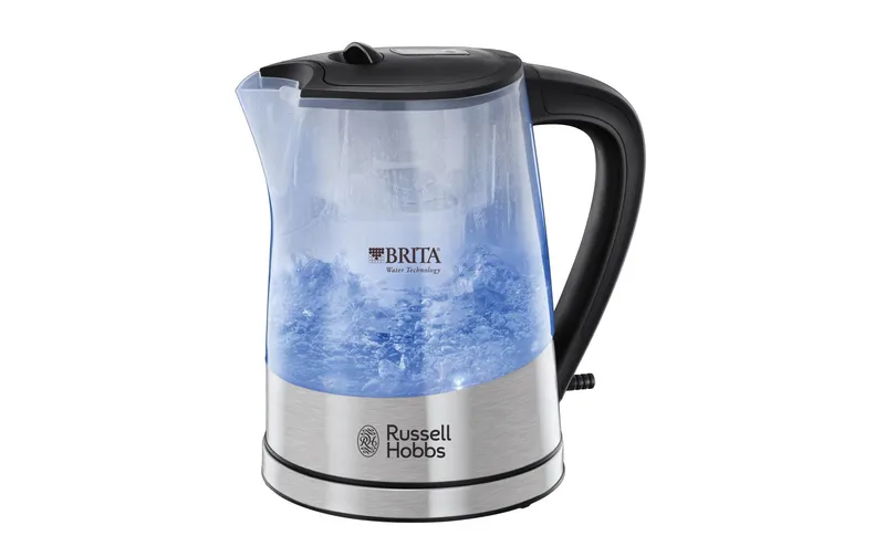 Russell Hobbs Wasserkocher Purity 1.5 l, trasparente/Silber