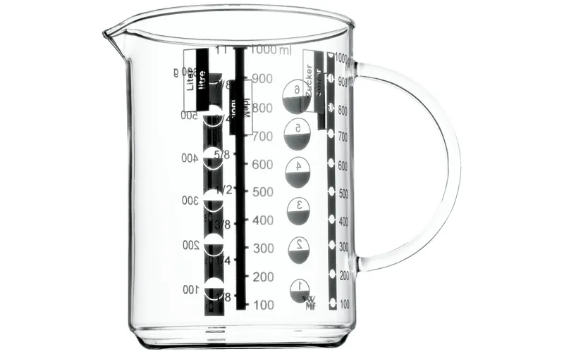 WMF Messbecher Gourmet 10 dl, trasparente