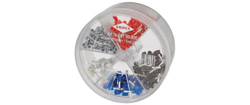 Knipex Aderendhülsen 0.5 - 2.5 mm², 400 pièces