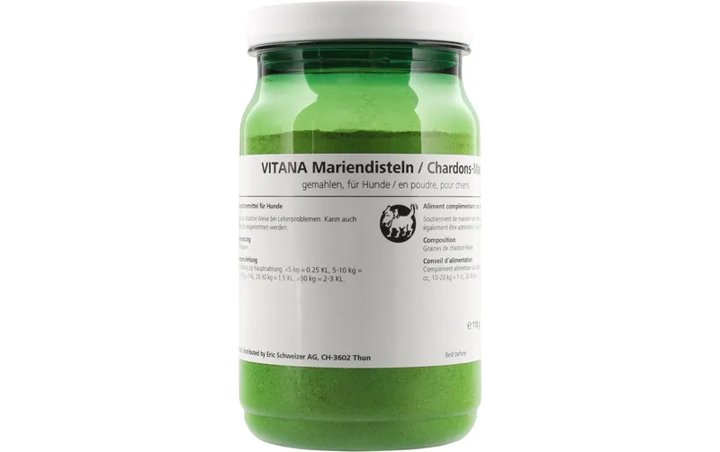 Vitana Integratore alimentare per cani Cardo Mariano, 110 g
