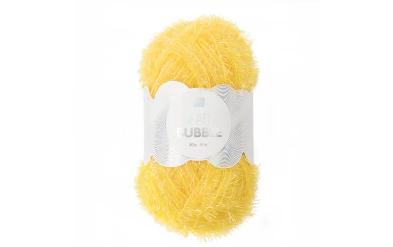 Rico Design Wolle Creative Bubble 50 g Gelb