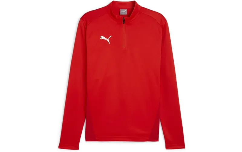 PUMA Zip Top teamGOAL Training 1/4 M, Rot