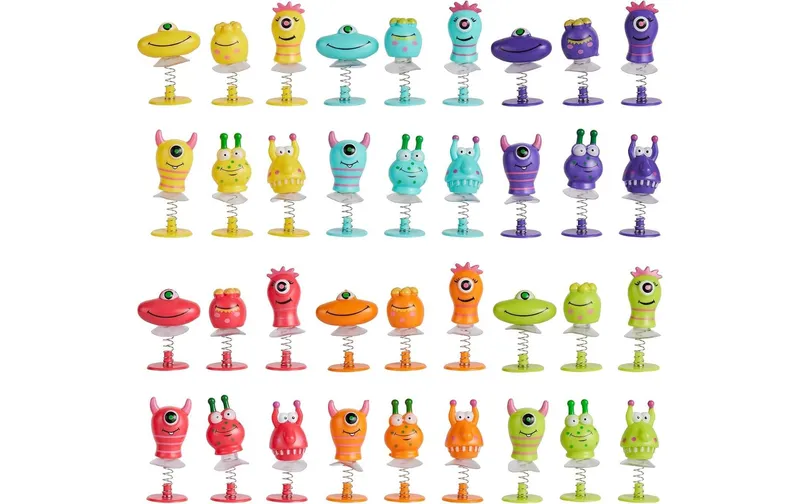 Twiddlers Spring-Monster Jump Up - 36 pièces