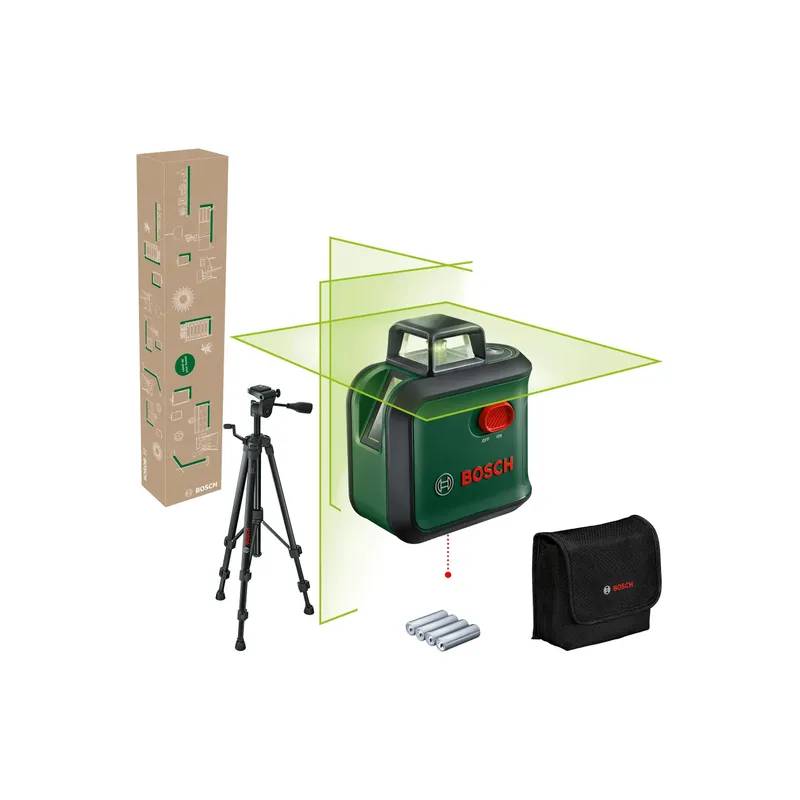 Bosch Kreuzlinien-Laser Set, Advanced Level 360 24 m