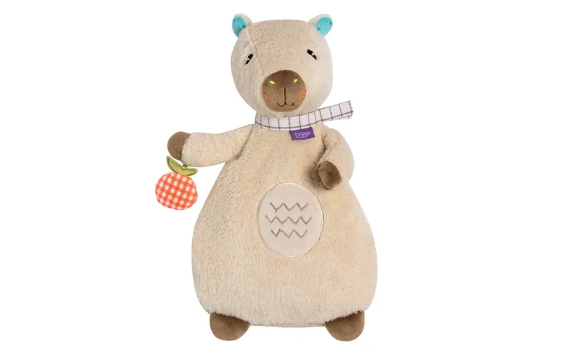 fehn Wärmekissen Capybara, Beige / Braun, 25 cm
