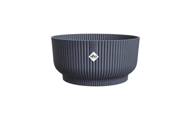 Elho Blumentopf Vibes Fold Bowl 25 cm Schwarz