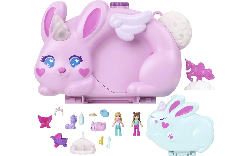 Polly Pocket Baby und Mama Schatulle