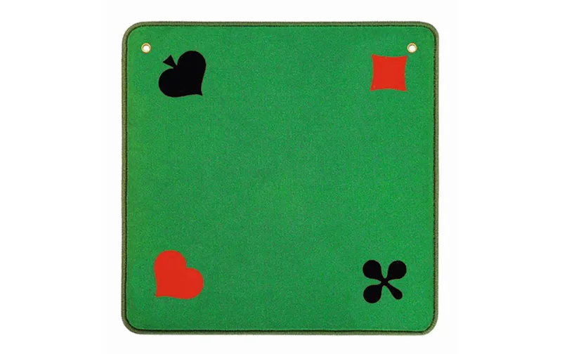AGM Jassteppich grün Piquet, 60 x 60 cm
