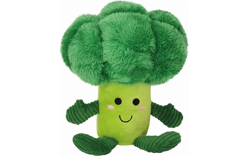 Nobby Hunde-Spielzeug Plüschgemüse Broccoli, 25 cm, verde