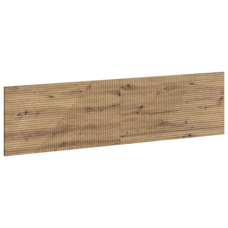 Wandmontiertes Kopfteil HAARLEM Artisan-Eiche derivato del legno