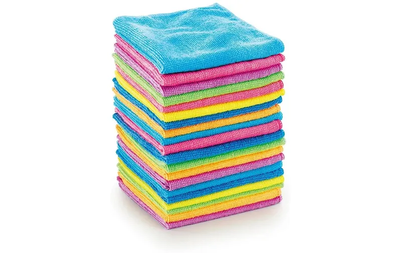 CLEANmaxx Mikrofaser-Reinigungstuch 20 pezzi, multicolore